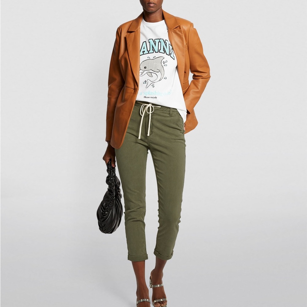 PAIGE green drawstring pants 30